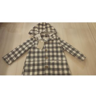 ザラキッズ(ZARA KIDS)のZARA baby girl ギンガムチェックアウター(ジャケット/上着)