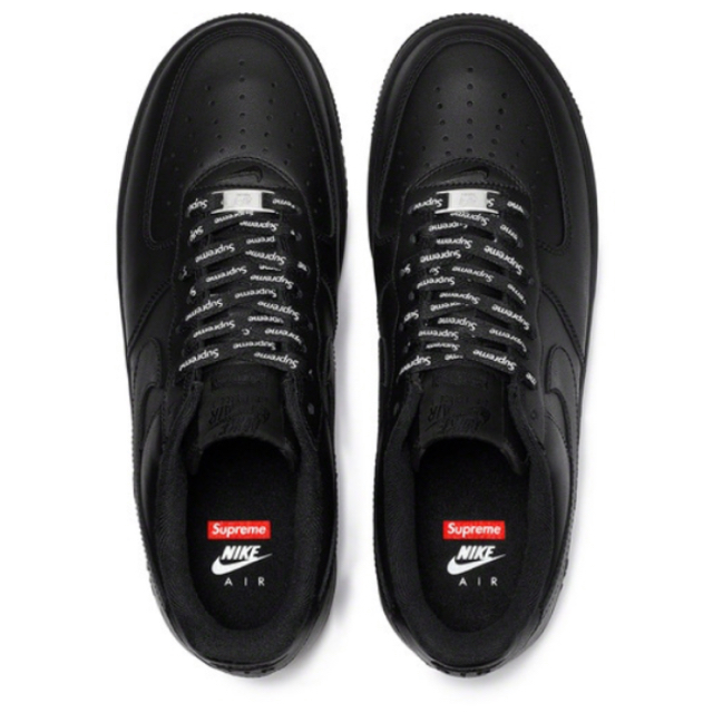 限定OFF supreme/nike air force 1 black us11 低価超特価