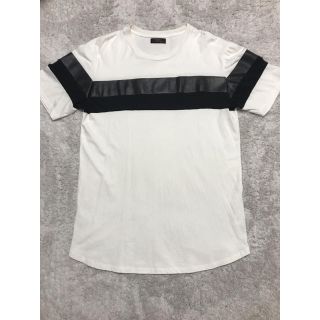 ザラ(ZARA)のZARA MAN☆レザー調Tシャツ(Tシャツ/カットソー(半袖/袖なし))