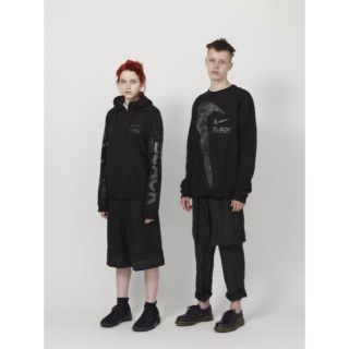 ブラックコムデギャルソン(BLACK COMME des GARCONS)のコムデギャルソン BLACK NIKEコラボスウェット (スウェット)