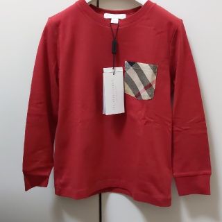 バーバリー(BURBERRY)のバーバリー　トップス　6y 新品(Tシャツ/カットソー)