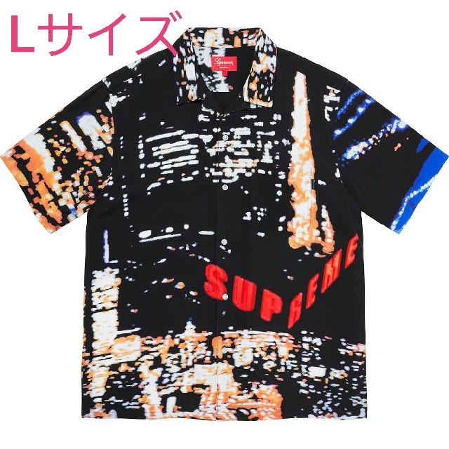 シャツSupreme City Lights Rayon S/S Shirt レーヨン