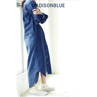 マディソンブルー(MADISONBLUE)の【MADISON BLUEマディソンブルー】デニムシャツドレス/00(ロングワンピース/マキシワンピース)