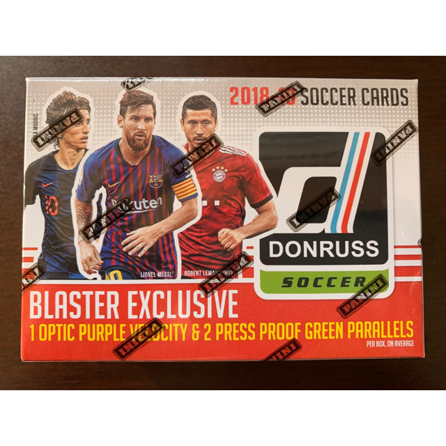 soccer2018-19 Panini Soccer donruss 新品未開封 ボックス