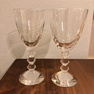 バカラ(Baccarat)のバカラ　ベガ・ペアワイングラス　クリスタル　(グラス/カップ)