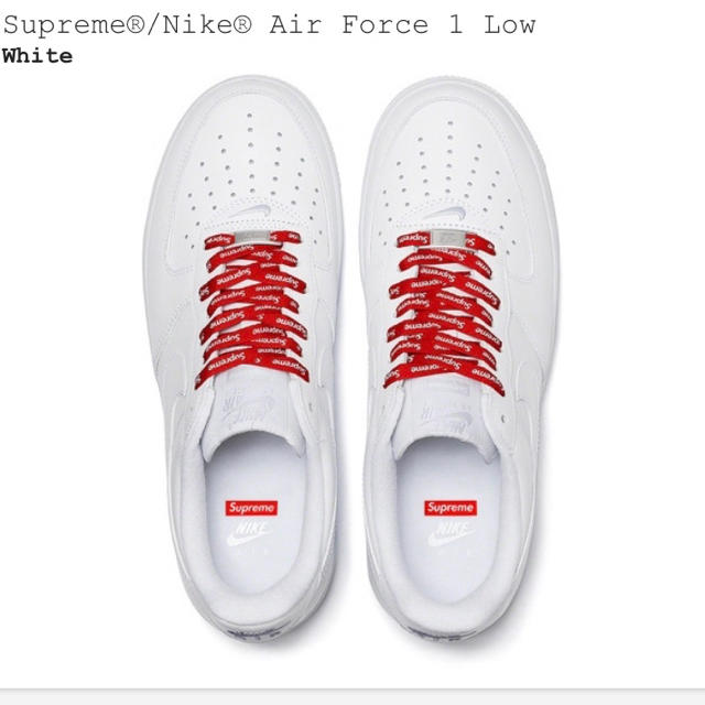 US9 supreme NIKE air force 1 ナイキ　シュプリーム