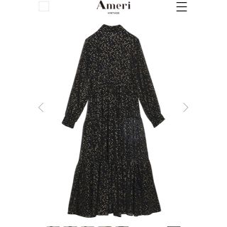 アメリヴィンテージ(Ameri VINTAGE)のTWINKLE WIDENING DRESS  AMERI(ロングワンピース/マキシワンピース)