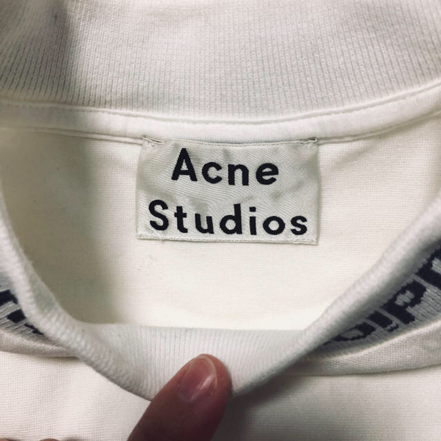 ACNE(アクネ)のAcneStudios モックネック　tシャツ メンズのトップス(Tシャツ/カットソー(半袖/袖なし))の商品写真