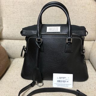 マルタンマルジェラ(Maison Martin Margiela)の美品 Maison Margiela 5ac バッグ ミディアム マルジェラ(ハンドバッグ)