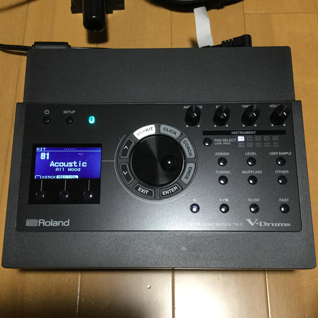 Roland(ローランド)のRoland ドラム音源　TD-17 楽器のドラム(電子ドラム)の商品写真