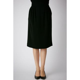 バーニーズニューヨーク(BARNEYS NEW YORK)のYOKO CHAN ヨーコチャン Gathered Skirt スーツ スカート(ひざ丈スカート)