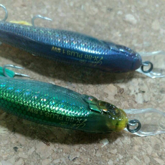 Megabass(メガバス)のX-80 PLUS 1 SW 未使用品 2個 スポーツ/アウトドアのフィッシング(ルアー用品)の商品写真