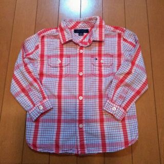 トミーヒルフィガー(TOMMY HILFIGER)のTOMMY  HILFIGER   長袖シャツ　サイズ95(2T)(Tシャツ/カットソー)