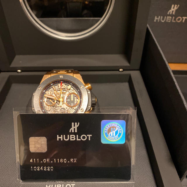 HUBLOT(ウブロ)の正規品　ウブロビックバンキングウニコ　45mm メンズの時計(腕時計(アナログ))の商品写真