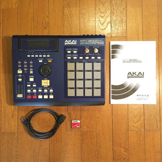 AKAI MPC2000XL MCD BLUE 32M 8パラ エフェクト 新入荷 2435.co.jp