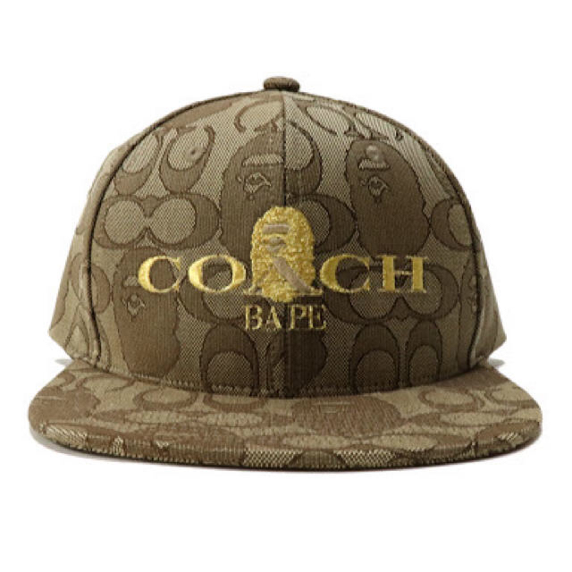 A BATHING APE(アベイシングエイプ)のA Bathing Ape × Coach Baseball Cap メンズの帽子(キャップ)の商品写真