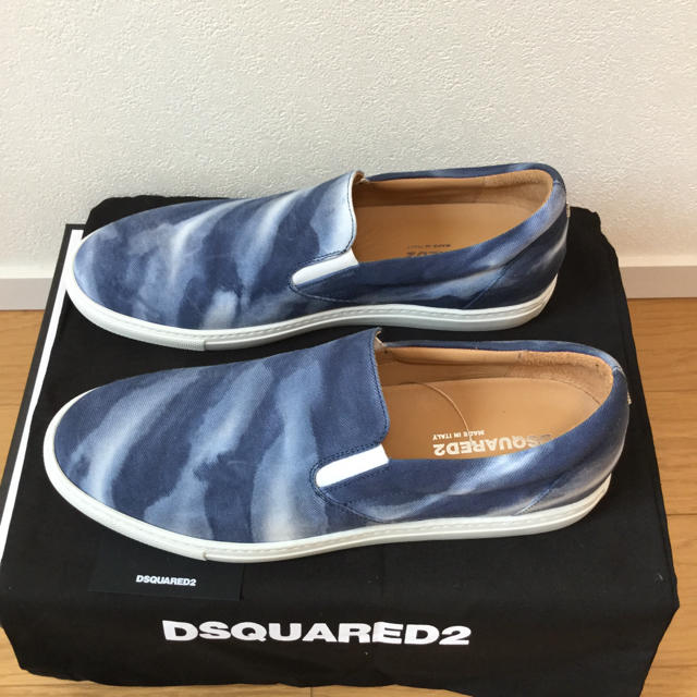 DSQUARED2(ディースクエアード)の【新品】ディースクエアード　スリッポン42 DSQUARED2  メンズの靴/シューズ(スニーカー)の商品写真