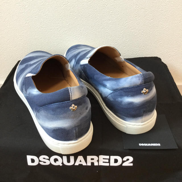 DSQUARED2(ディースクエアード)の【新品】ディースクエアード　スリッポン42 DSQUARED2  メンズの靴/シューズ(スニーカー)の商品写真