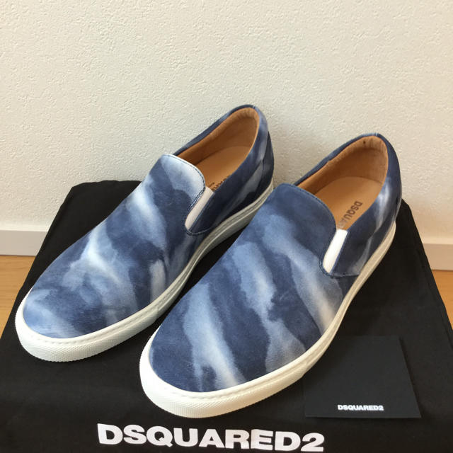 DSQUARED2(ディースクエアード)の【新品】ディースクエアード　スリッポン42 DSQUARED2  メンズの靴/シューズ(スニーカー)の商品写真