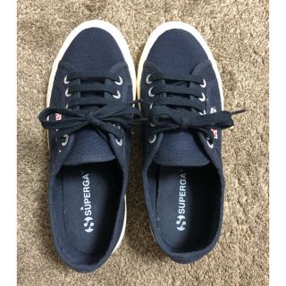 スペルガ(SUPERGA)のスペルガ　スニーカー　ネイビー　36(スニーカー)