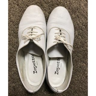 レペット(repetto)のささ様専用　レペット　Zizi Oxford Shoe ホワイト 38(ローファー/革靴)