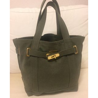 ドゥーズィエムクラス(DEUXIEME CLASSE)のSITA PARANTICA TOTE BAG カーキ(トートバッグ)