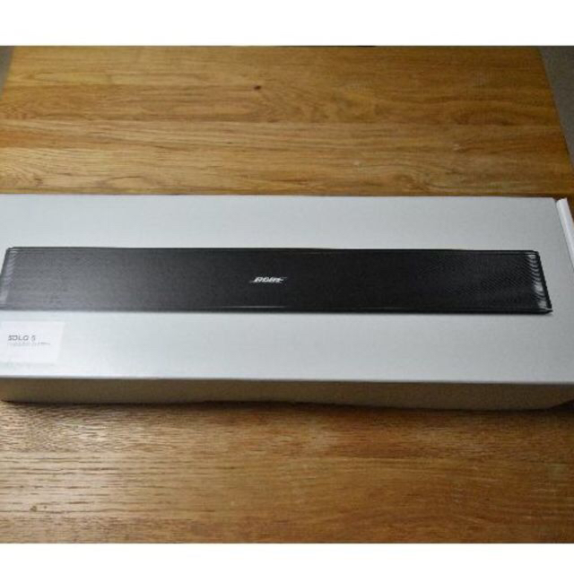 新品未開封BOSE SOLO 5 TV SOUND SYSTEM