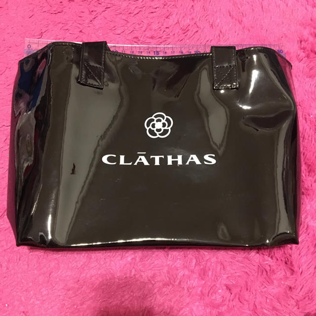 CLATHAS(クレイサス)のクレイサス　カメリア柄エナメルトートバッグ レディースのバッグ(トートバッグ)の商品写真