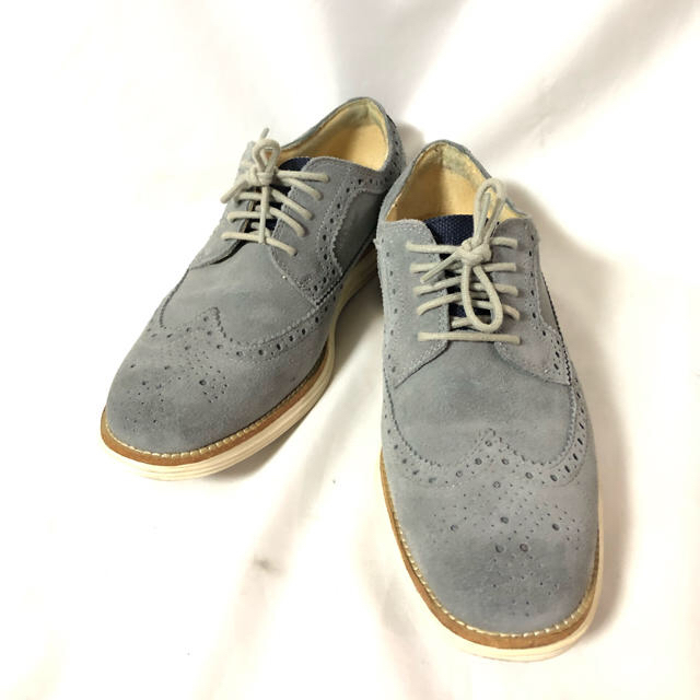 Cole Haan(コールハーン)のCOLE HAAN LUNARGRAND ウイングチップ スエード シューズ メンズの靴/シューズ(ドレス/ビジネス)の商品写真