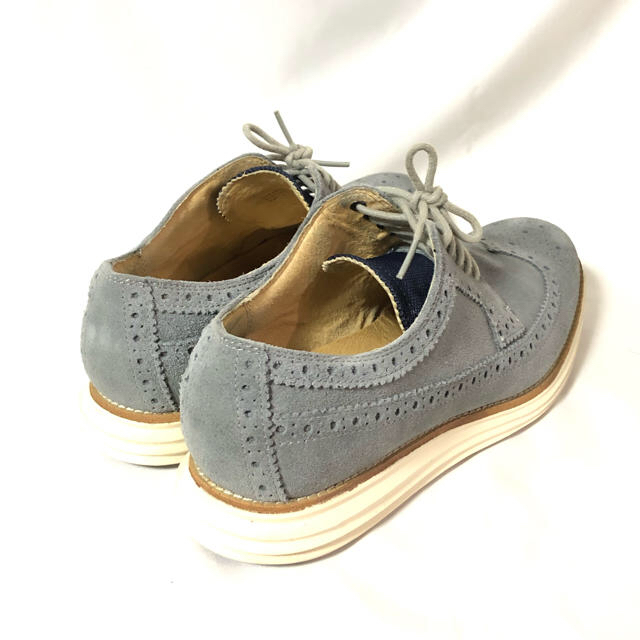 Cole Haan(コールハーン)のCOLE HAAN LUNARGRAND ウイングチップ スエード シューズ メンズの靴/シューズ(ドレス/ビジネス)の商品写真