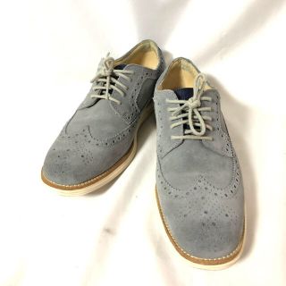 コールハーン(Cole Haan)のCOLE HAAN LUNARGRAND ウイングチップ スエード シューズ(ドレス/ビジネス)