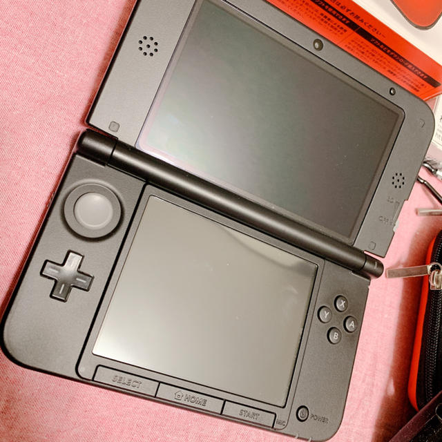 Nintendo 3DS  LL 本体 レッド/ブラック　MHシリーズセット 1