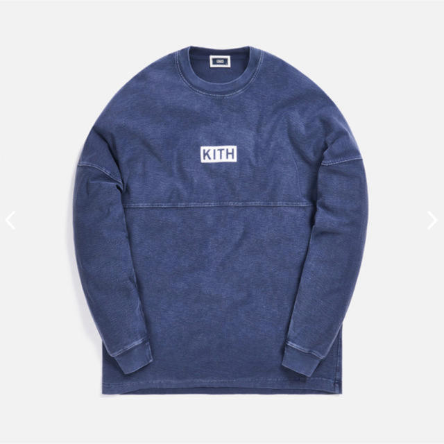 トップスKITH Paneled Ls Tee Dark Indigo S