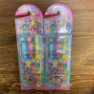 バンダイ(BANDAI)のプリキュア　歯ブラシ　6本(歯ブラシ/歯みがき用品)