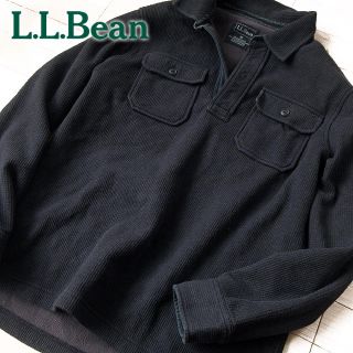 エルエルビーン(L.L.Bean)のL.L.Bean エルエルビーン M メンズ 裏起毛プルオーバー ブラック(その他)