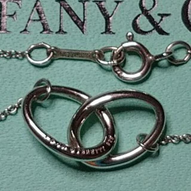 Tiffany & Co.(ティファニー)のティファニー  ダブルリング ネックレス レディースのアクセサリー(ネックレス)の商品写真