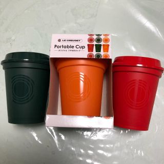 ルクルーゼ(LE CREUSET)のル・クルーゼ　フタつきカップ(グラス/カップ)