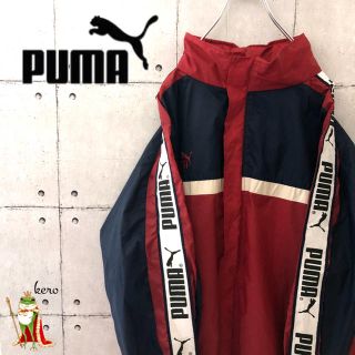 プーマ(PUMA)の【激レア】90s 万国旗タグ ロゴテープ　プーマ ナイロンジャケット(ナイロンジャケット)