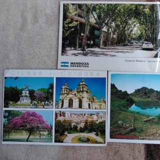 🇦🇷Argentina mixed post cards(写真額縁)