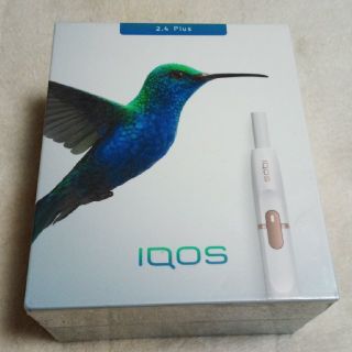 アイコス(IQOS)のiQOS 2.4plus　未使用品　ホワイト(タバコグッズ)