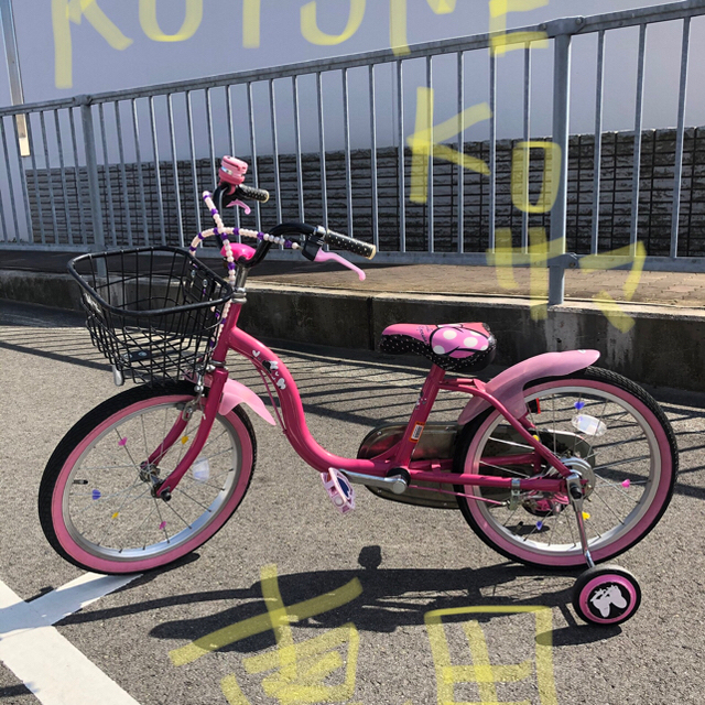 ミニーの自転車自転車本体