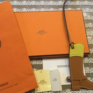 エルメス(Hermes)のmonam様ご専用　エルメス HERMESパドックボットブーツ チャーム★未使用(バッグチャーム)