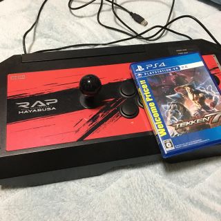 プレイステーション4(PlayStation4)の鉄拳7ソフト＋アーケードコントローラー箱付き(家庭用ゲーム機本体)