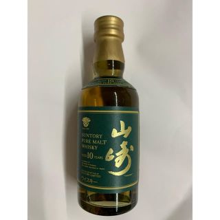 山崎 /10年/ウイスキー/ グリーンラベル/ミニボトル/50ml/希少/レア-