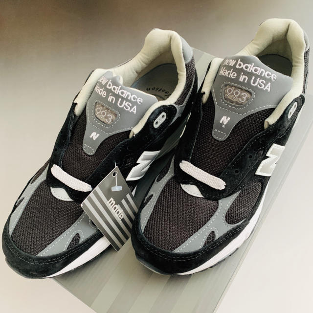 New Balance - 【新品】ニューバランス MR993BK USA製 ブラック(25cm