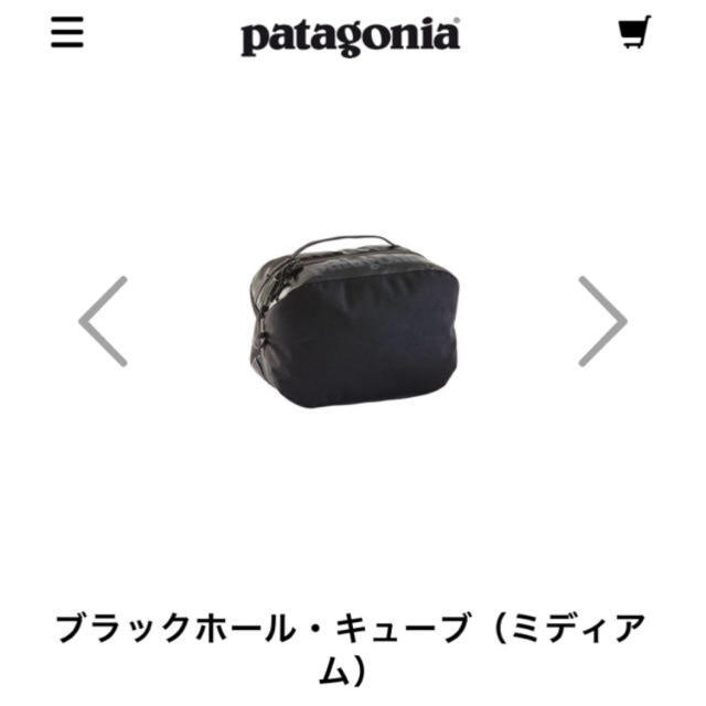 patagonia(パタゴニア)のパタゴニア　ブラックキューブボール メンズのバッグ(その他)の商品写真