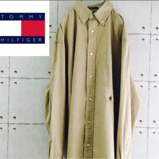 トミーヒルフィガー(TOMMY HILFIGER)のトミーヒルフィガー☆ オールドトミー シャツL(シャツ)