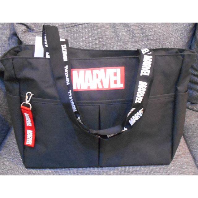 MARVEL(マーベル)のマーベル ビッグ トートバッグ ブラック メンズのバッグ(トートバッグ)の商品写真