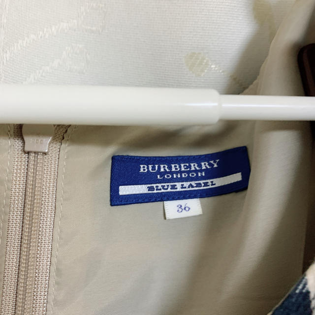 BURBERRY BLUE LABEL(バーバリーブルーレーベル)のバーバリー　ワンピース レディースのワンピース(ひざ丈ワンピース)の商品写真