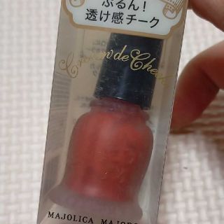 マジョリカマジョルカ(MAJOLICA MAJORCA)の資生堂 マジョリカ マジョルカ クリーム・デ・チーク RD411(5.4ml)(チーク)